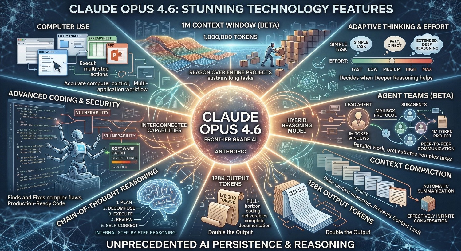 Claude Opus 4.6 Features