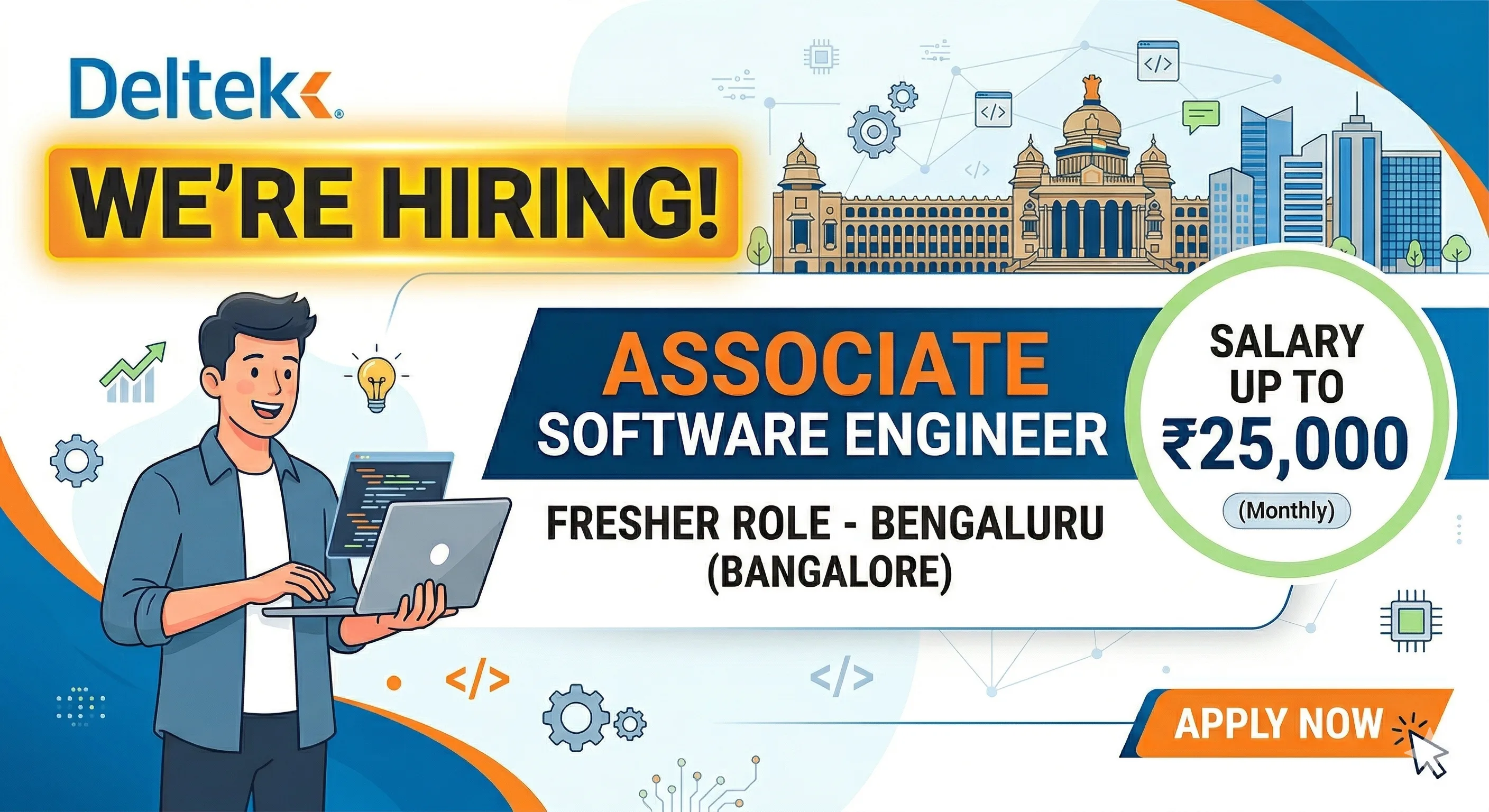 Deltek hiring freshers