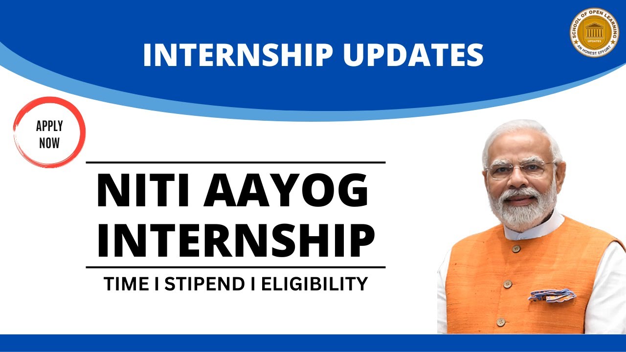 NITI Aayog Government Internship 2026 complete guide